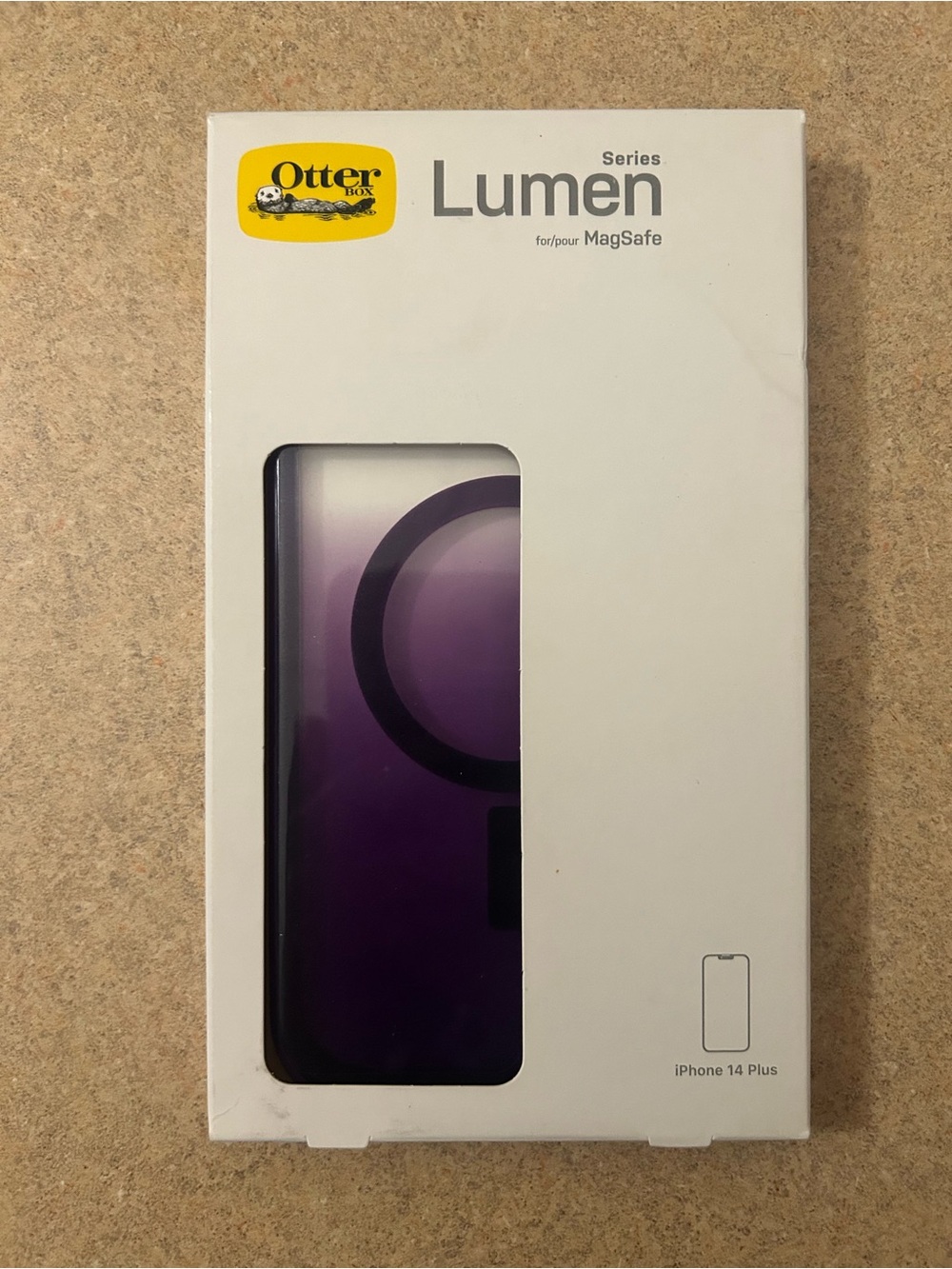 OtterBox - Clear iPhone 14 Plus Case (ONLY) Purple Eminence ๐๐ฑ - Picture 3 of 4